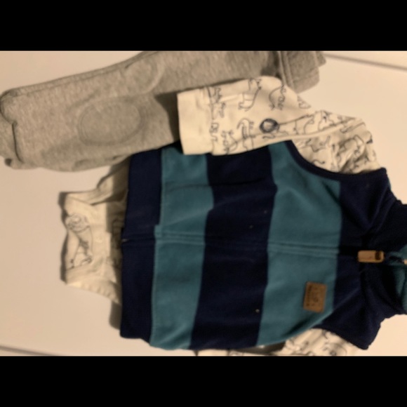 Baby boy 3 piece set Carter’s 12 month - Picture 5 of 6
